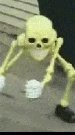 The dancing skeleton. #shortvideo