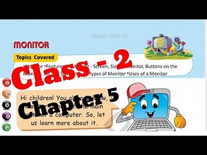 Computer class 2 Chapter 5 Monitor|| Lesson reading|| Army public school book