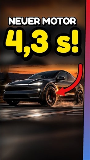 New Motor: Tesla Model Y Upgrade - 0-60 mph in 4.3s