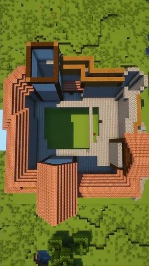 Castle Timelapse in Minecraft #Shorts