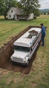 Schulbus unterirdisch vergraben: DIY‑Luxus‑Bunker im Garten