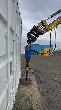 Bear Screw Piling Shipping Container Tie Down Anchors