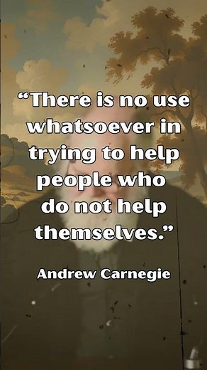 Motivational Quotes | Andrew Carnegie's Quotes on Hard Work & Success #inspirationalquotes