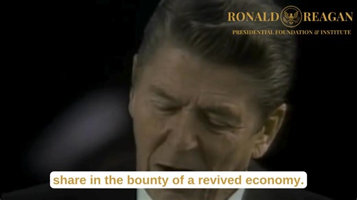 40K views · 2K reactions |  Ronald Reagan's 1981 Inaugural Address: “All must share in the productive work of this new beginning, and all must share in the bounty of a revived economy.” | The Ronald Reagan Presidential Foundation and Institute | Facebook