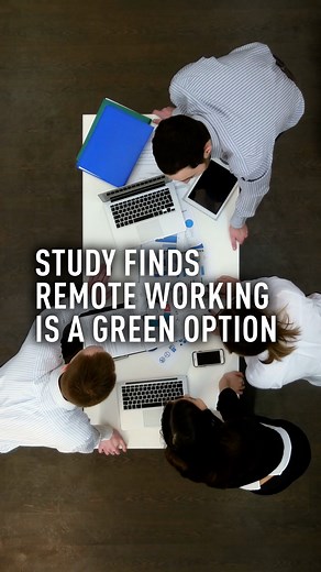 4.5K views | What impact can remote working have on the environment? Remote workers can have a 54% lower carbon footprint compared with on-site workers, according to a new study by Cornell University and Microsoft. #Remoteworking #environment #carbonfootprint #remotework #climatechange | CGTNEurope | Facebook