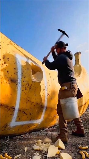 Turning a Giant Banana Into a Tiny House | Amazing DIY Banana Home 🍌