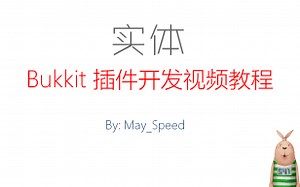 Bukkit插件开发视频教程 - 实体