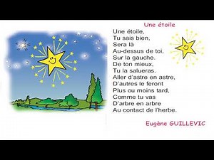 une étoile /chanson une étoile/super saghroun/poème une étoile 4ème année primaire