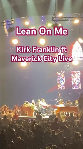 Kirk Franklin amazing performance Lean on Me #kirkfranklin #gospelsinger