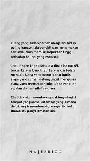 itu penyelamatan diri#katakatabijak #quotes #shortvideo #shorts #fyp #fypシ