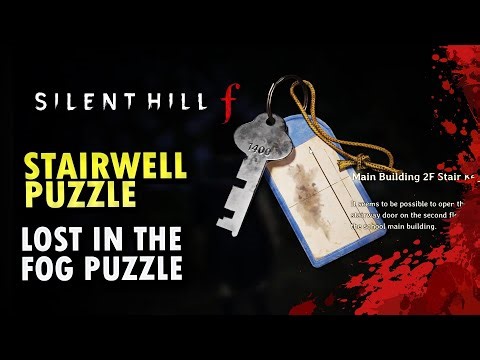Stairwell Keys Puzzle Guide (Lost In The Fog Difficulty) - Silent Hill f