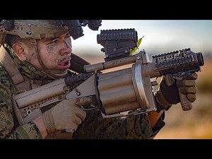 M32A1 MSGL | The Marine Corps' 6-shot 40mm Grenade Launcher In Action