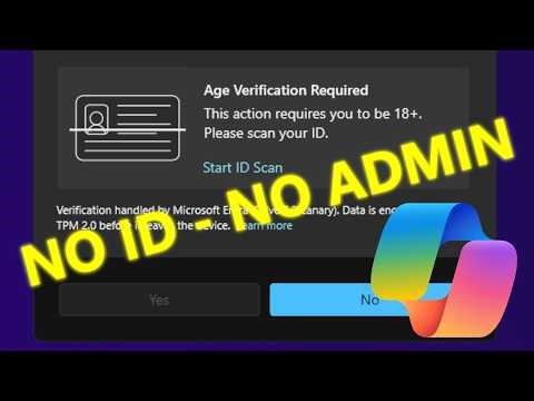 Microsoft Adds Mandatory Age Verification to Windows