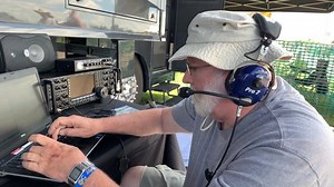 3.3K views · 121 reactions | W9W on the air now from EAA AirVenture at the Warbirds of America historic military aircraft display, Oshkosh Wisconsin. 14.260 MHz. Op Randy Hall K7AGE. Sponsored by Icom America, Inc. | ARRL The National Association for Amateur Radio | Facebook