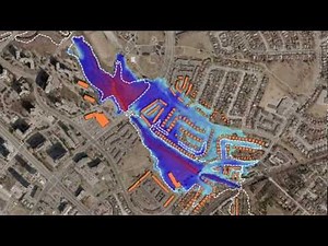 PCSWMM 2012 - Urban flood modeling video 2