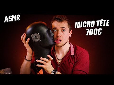 ASMR : JE TEST LE MICRO TÊTE ! 700€