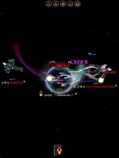 DarkOrbit - 3 vs 1 #edit #gaming #darkorbit #games #top