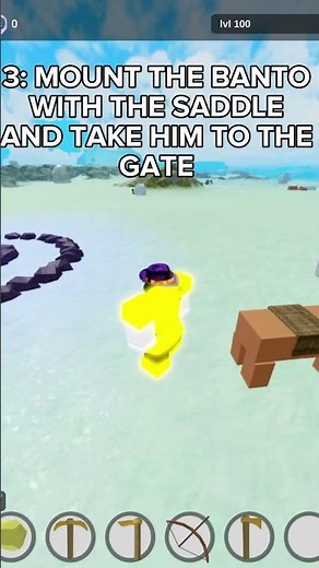 How to go to the void in booga booga.