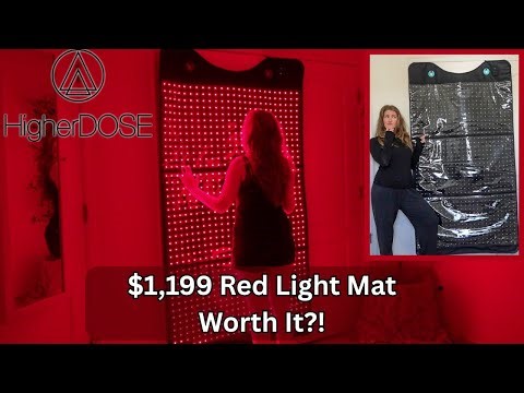 Higher DOSE Full Body Red Light Mat Review | Benefits, How to Use & Using It In My Healing Journey