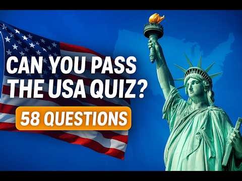 🗽USA Quiz | How Well Do You Know the USA | 🧠 58 Questions Quiz Challenge