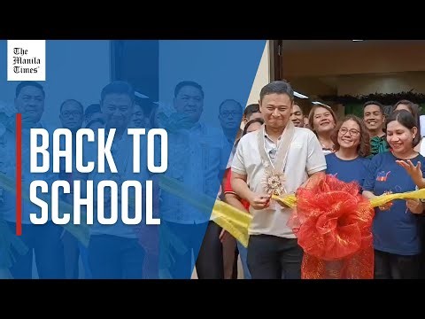 Angara leads inauguration of Alternative Learning Center in Bicol