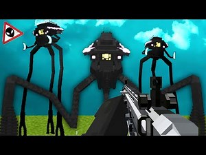 Minecraft's Newest Mod is Always Hunting You... War of Worlds