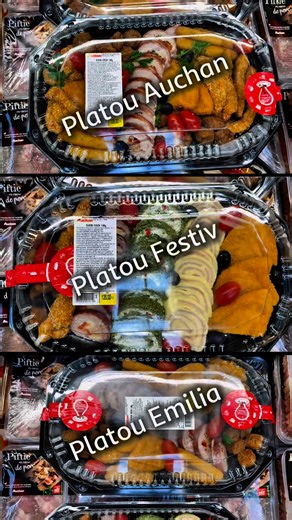 La Auchan găsești platouri delicioase, pregătite special pentru sărbători! 🍴❤️ Comandă în magazine sau pe auchan.ro cu cel puțin 24 de ore înainte și te vei bucura de preparate gata de servit, făcute cu ingrediente proaspete și multă atenție. Ideal pentru a transforma orice moment alături de cei dragi într-o sărbătoare! 🎄 | Auchan