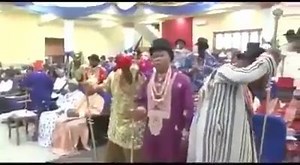 You wear Usman Danfodio Cap and you're a traditional ruler in Rivers state Governor Nyesom Wike to a traditional ruler in his state. | Vicky Thompson