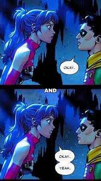 Wonder Girl Falls in Love with Robin! #wonderwoman #comic #dc #robin #fyp