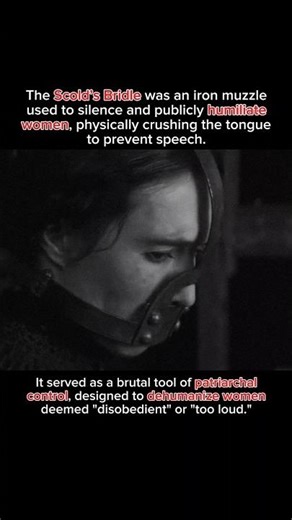 Scold's Bridle. Medieval 'Anti-Gossip' Device: Pure Evil? #history #shorts #short #missingmargins