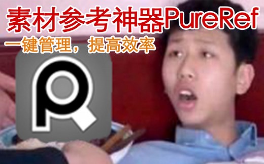 【PureRef】找参考必备神器，彻底解决素材管理问题