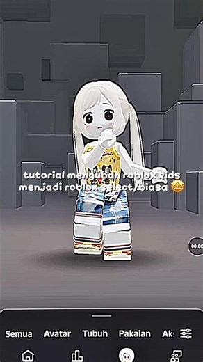 ۶ৎ tutorial mengubah roblox kids menjadi roblox biasa/select 👀❗️#fyp #gasukaskip #viral #roblox