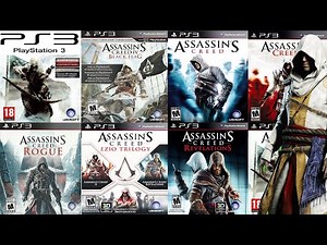 All 6 Assassin's Creed Games For PS3 | Playstation 3