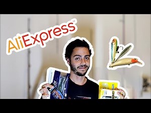 DECOUVERTE ET TESTE LEURRE DE PÊCHE ALIEXPRESS
