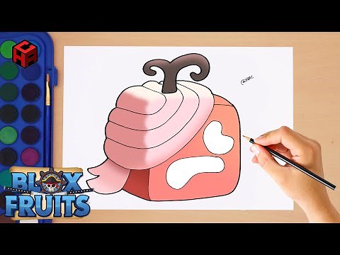 How to draw Pain Blox Fruit | Step by step | Easy drawing | Blox Fruits