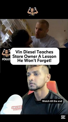 Vin Diesel Teaches Store Owner a Lesson He Won’t Forget! Knockaround Guys