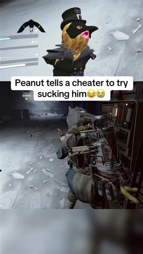 Peanut tells a cheater to try sucking him😂😭 @theburntpeanut #theburntpeanut #arcraiders #burntpeanut #theburntpeanutclips