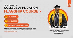 92 reactions · 10 comments | Get the college application flagship course today! Use code "newyear1410" for a 70% off! Offer ends soon! Link: https://dptutorials.net/course/ | DP Tutorials | Facebook