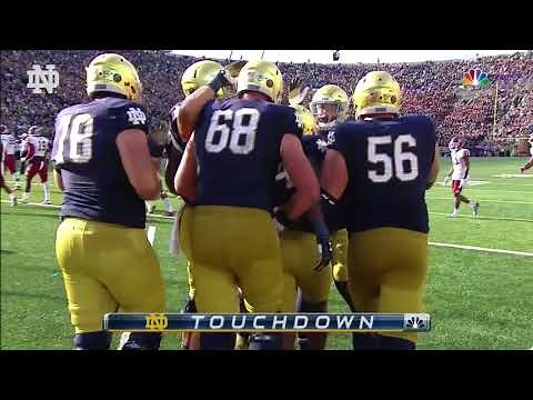 Notre Dame Football vs. Temple Highlights