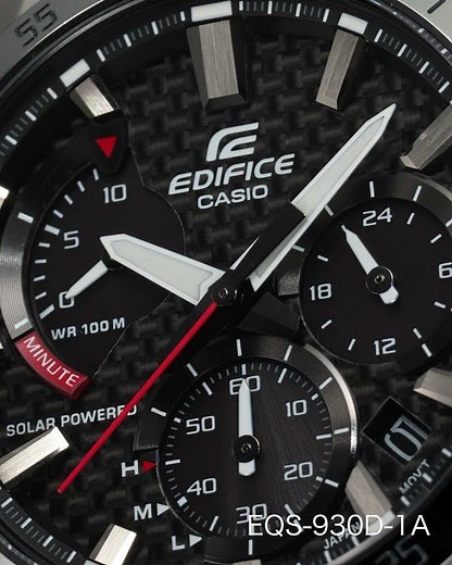 CASIO EDIFICE Solar Powered EQS-930D-1A