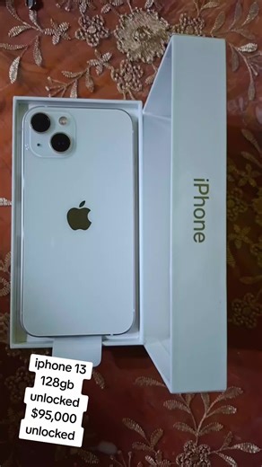 iphone 13 128gb unlocked $95,000 unlocked