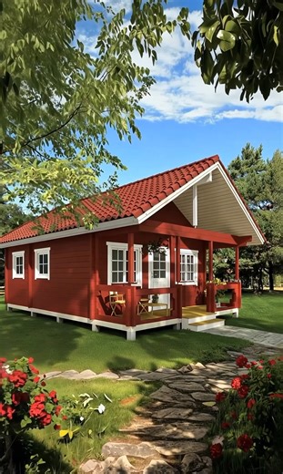 6.3K views · 70 reactions | Affordable 483 sq ft Log Cabin Kit for Under $40,000! | Log Cabin | Facebook