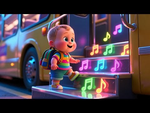 Beep Beep Bus Fun Day 🚌🎶 Fun Vehicle Song for Kids | Playtime Adventure