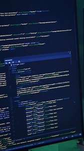 Stock Video Complex Programming Codes On A Programmers Screen Live Wallpaper For PC