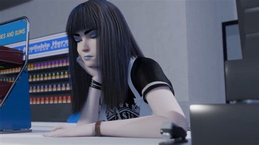 收银员莉兹的日常 【3D/作者： Pixel Perry】