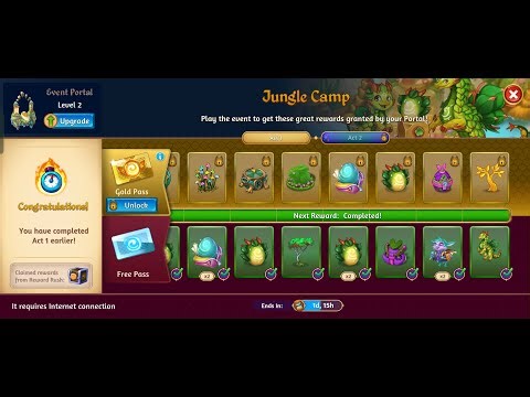 Jungle Camp Weekly Event is BACK! 🌴 | Merge Dragons