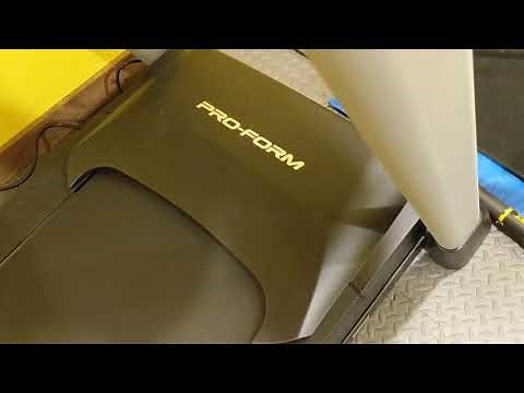 ProForm 905CST Treadmill noise