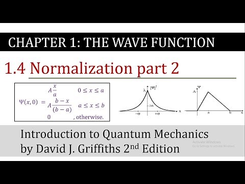 7. Normalization part 2 | The Wave Function | Griffiths Quantum Mechanics