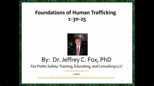 Foundations of Human Trafficking