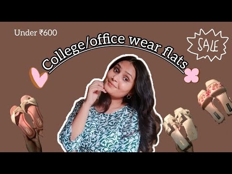 Trendy & Comfortable Flats for College/Office | Myntra Budget Haul ✨
